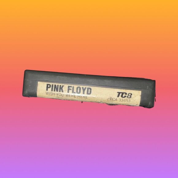 Vintage Pink Floyd "Wish You Were Here" 8-Track Tape Cartridge Columbia TC8 PCA - Picture 2 of 5